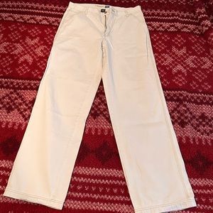 Gap White Carpenter Jeans